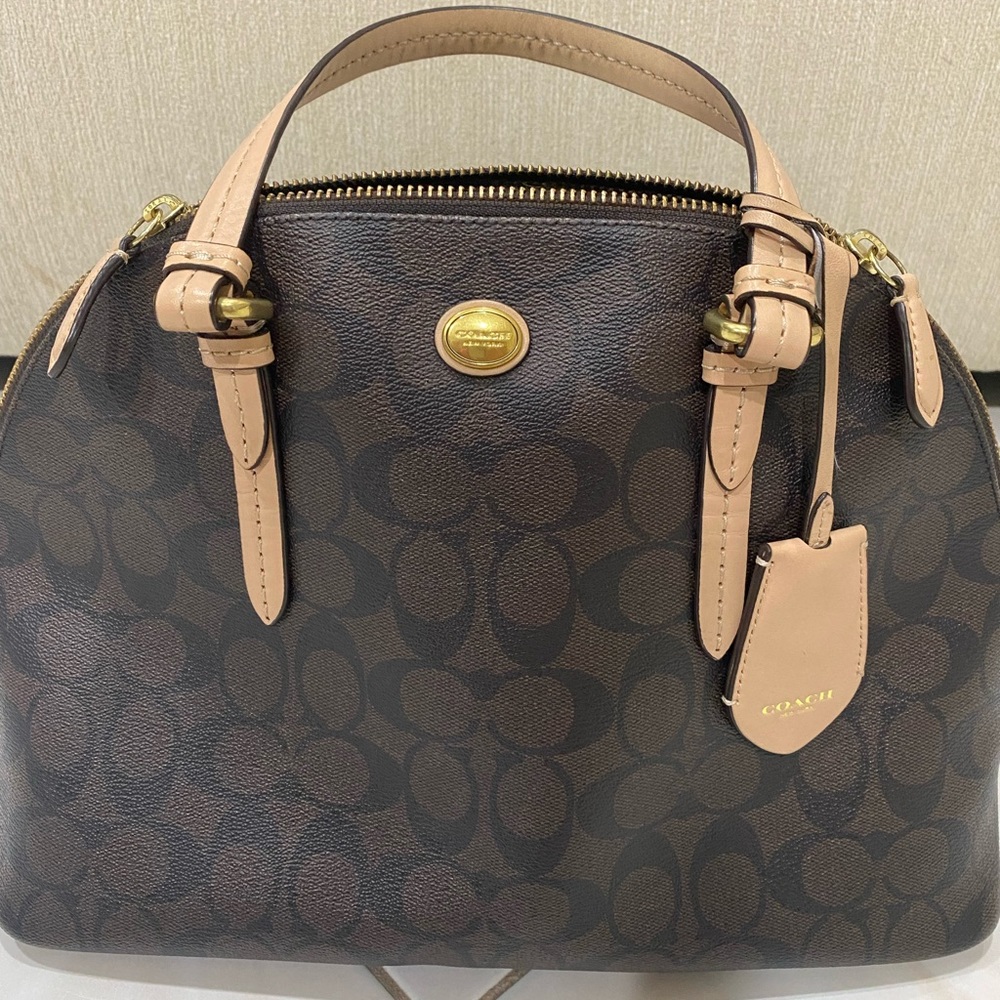 COACH mini dome satchel